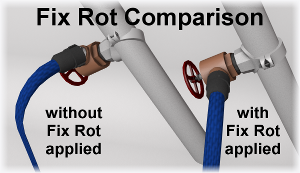 HD Outlet Set Fix Rot Comparison